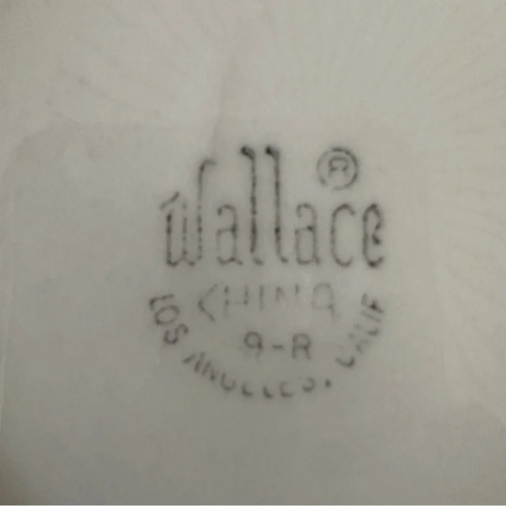 Wallace China vintage wallace